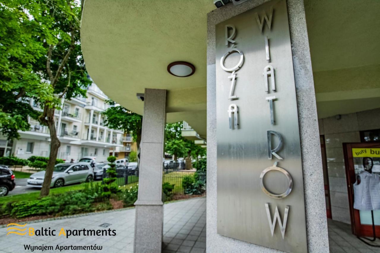 Baltic Apartments - Roza Wiatrow シフィノウイシチェ エクステリア 写真